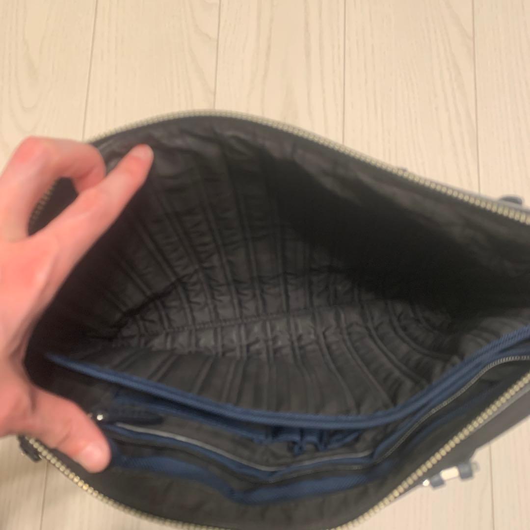 TUMI ネイビー ブラック ビジネスバッグ