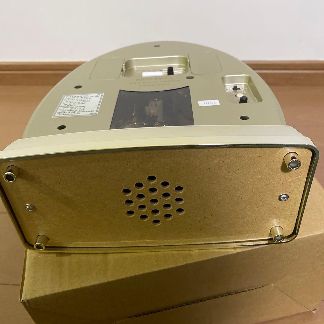 シチズン　クオーツ　置き時計　振り子　ジョイア　金色メタリック色　新品未使用