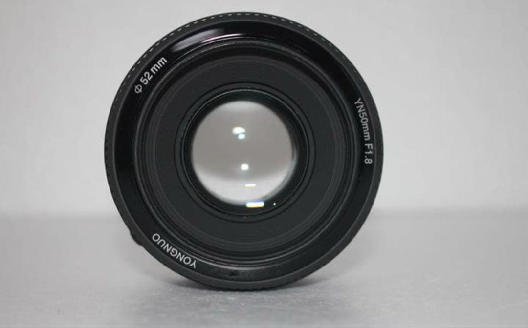 ボケ味が魅力　単焦点レンズ　YONGNUO 50㎜ F1.8