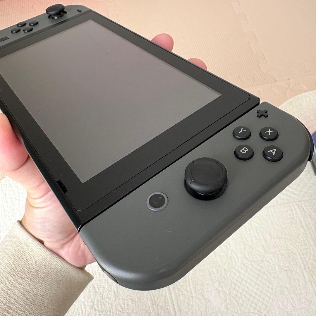 Nintendo Switch 本体 グレー Joy-Con 付属品 箱付き