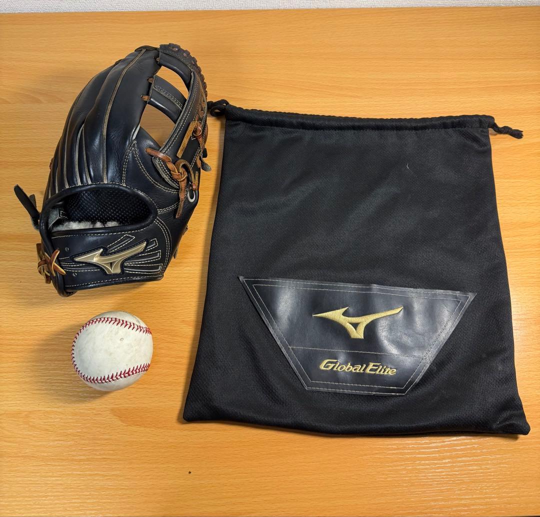 ミズノ　硬式内野手用グローブ　グローバルエリート