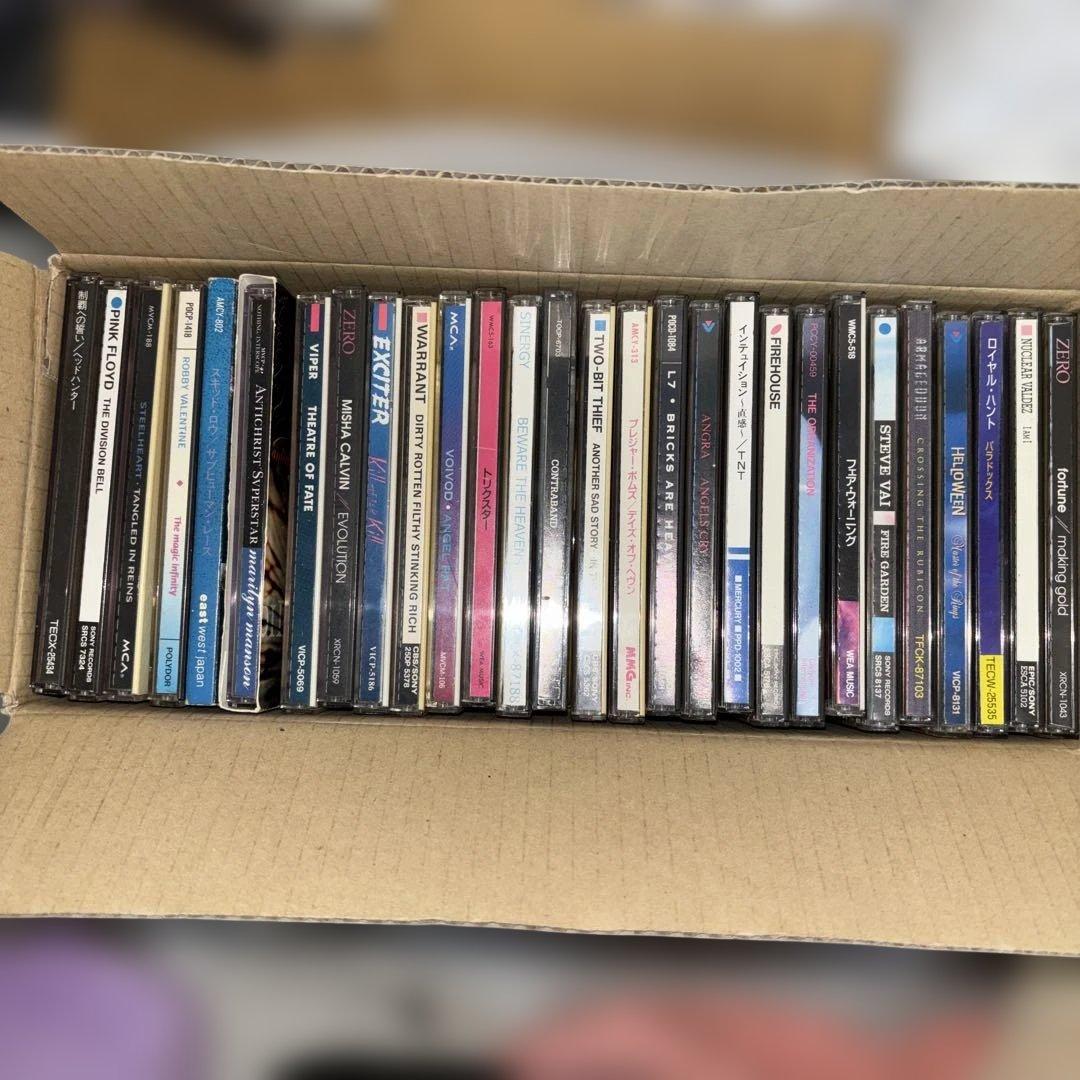 洋楽ハードロック＆ヘヴィメタルまとめ売り28枚