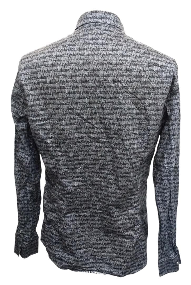 EMPORIO　ARMANI　エンポリオアルマーニ　総柄　長袖シャツ