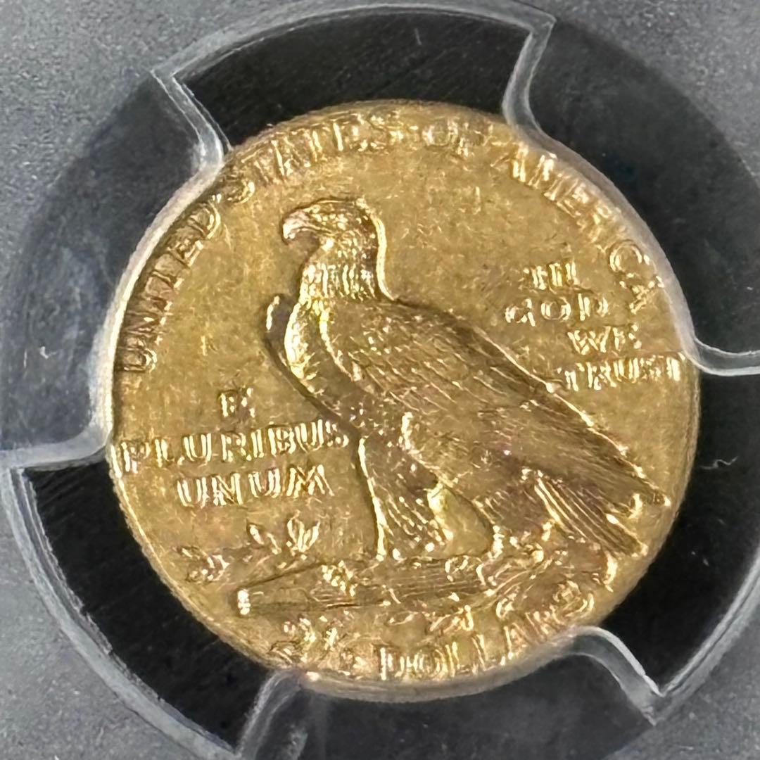 アメリカ　1912年 インディアンヘッド金貨 PCGS AU58