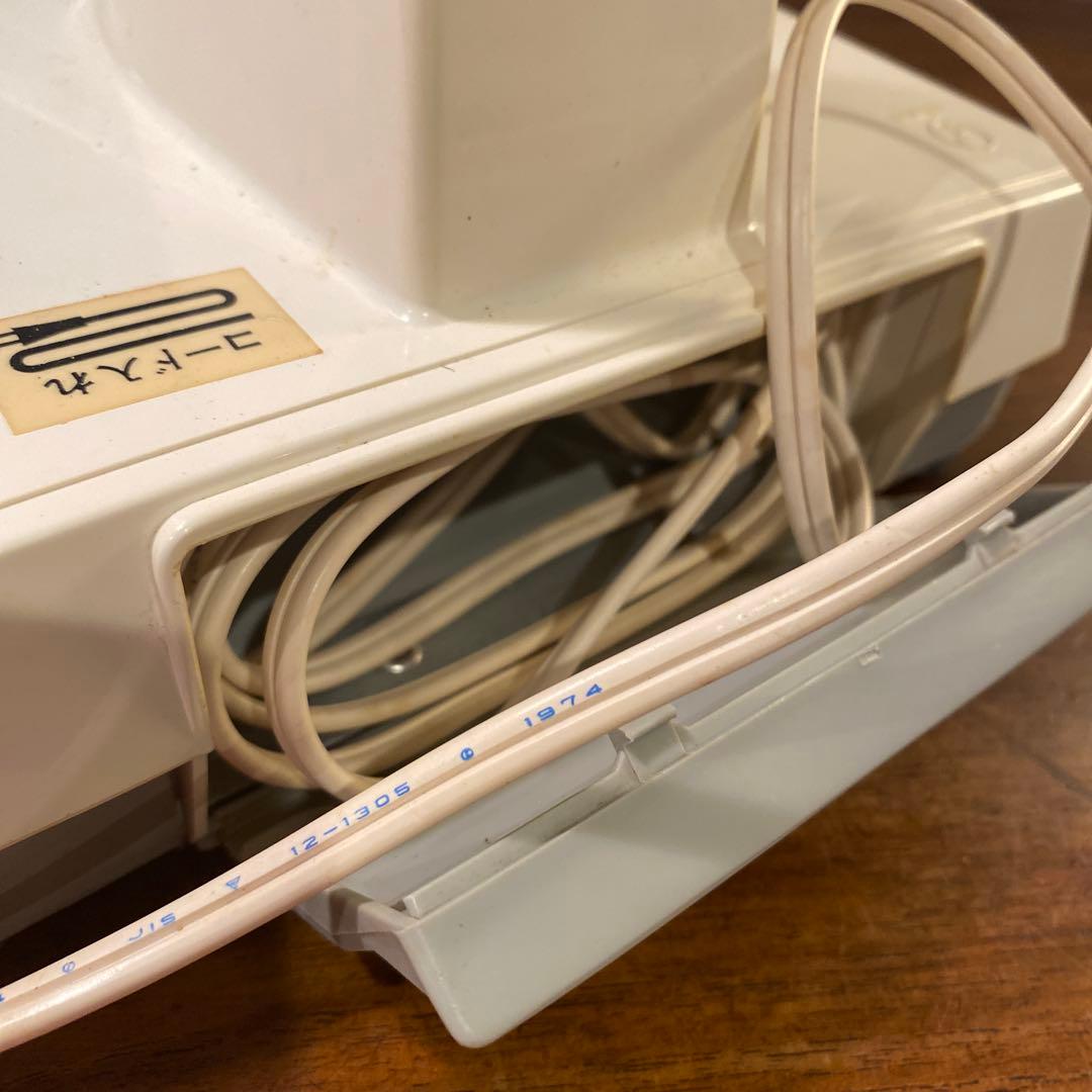 極美品 70年代 昭和レトロ ナショナル F-30D1E 青羽扇風機 稀少