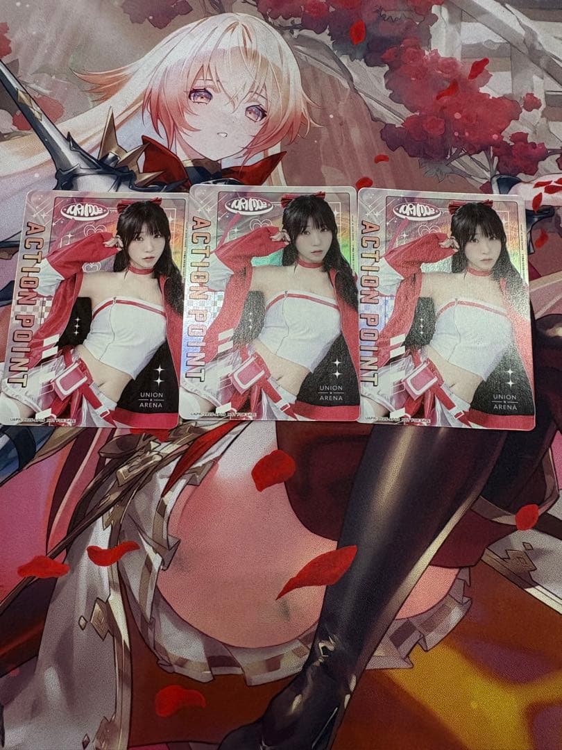 伊織もえアクションポイントカード 3枚セット