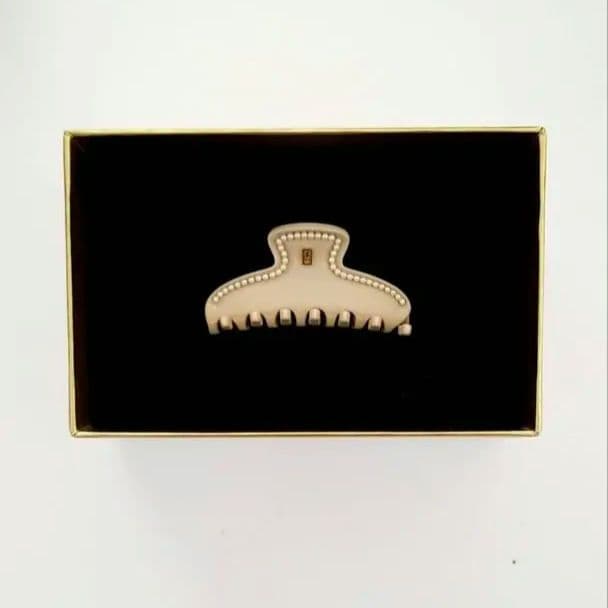 新品☆アレクサンドル ドゥ パリ クリップ パール (S)