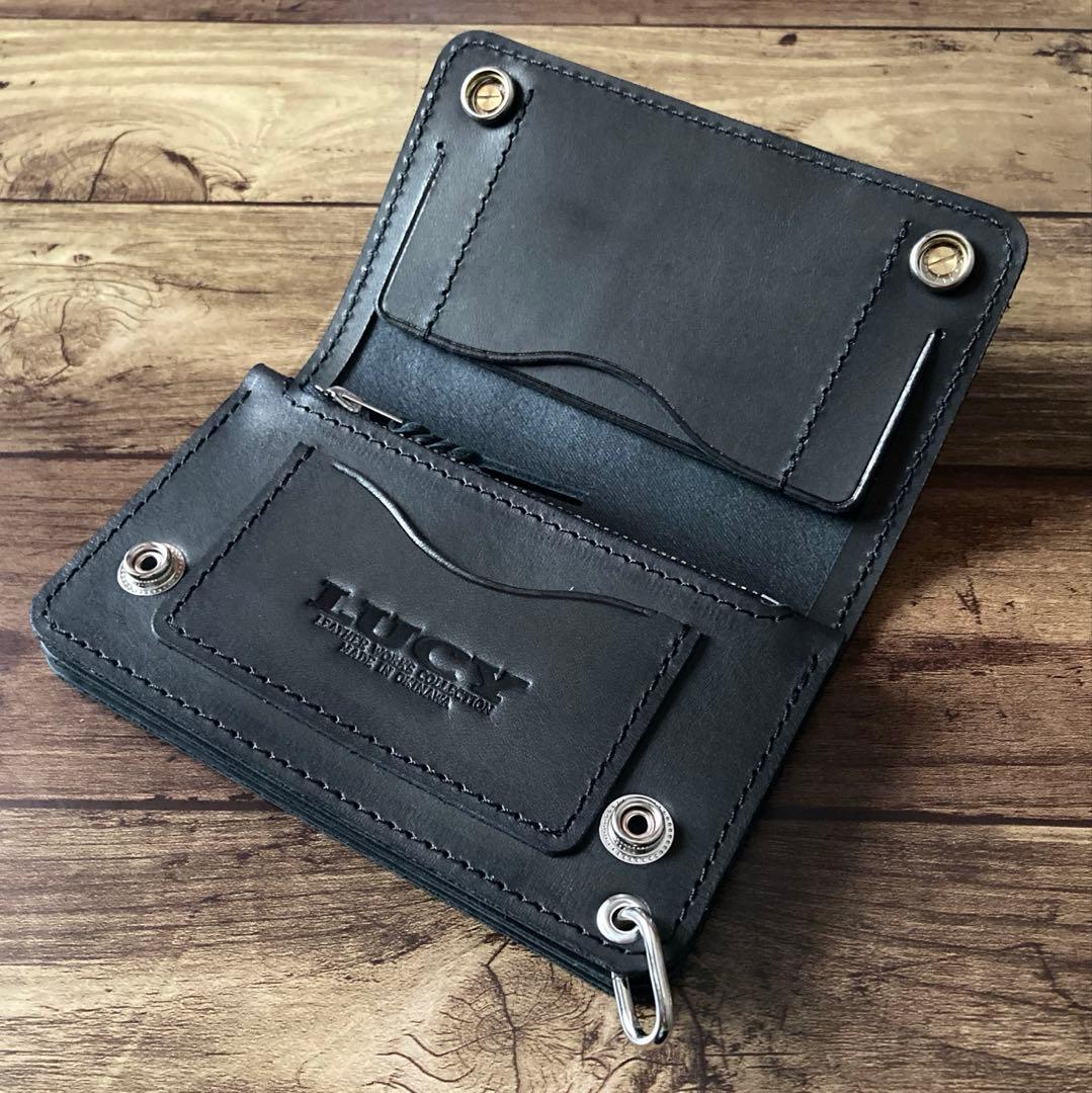 【KMSYプロフ必読】トラッカーウォレット150【お札を折らずに収納】