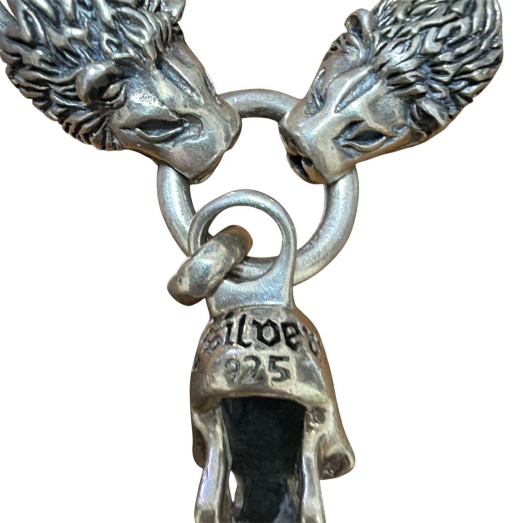 スカル　ネックレス　シルバー925