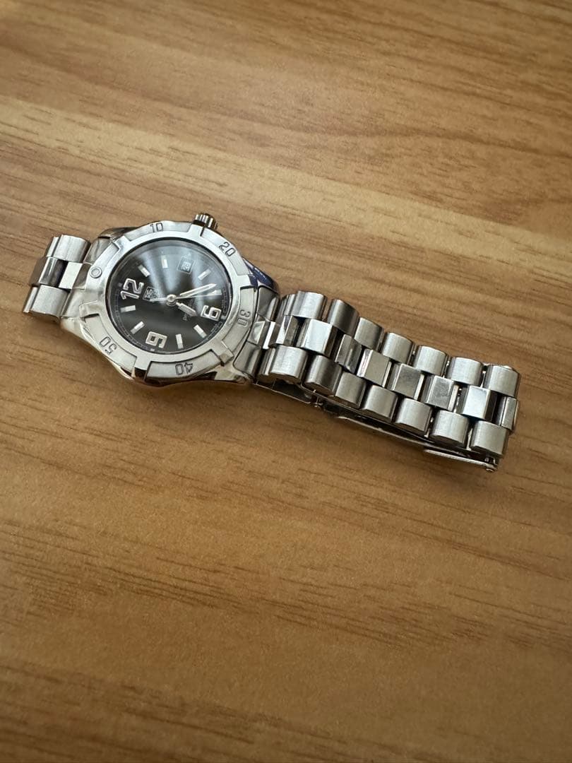 【超美品】タグホイヤー　エクスクルーシブ　WN1310ブラック文字盤　付属品有