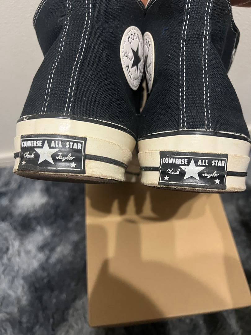 コンバース ct70ブラック ハイカット スニーカー