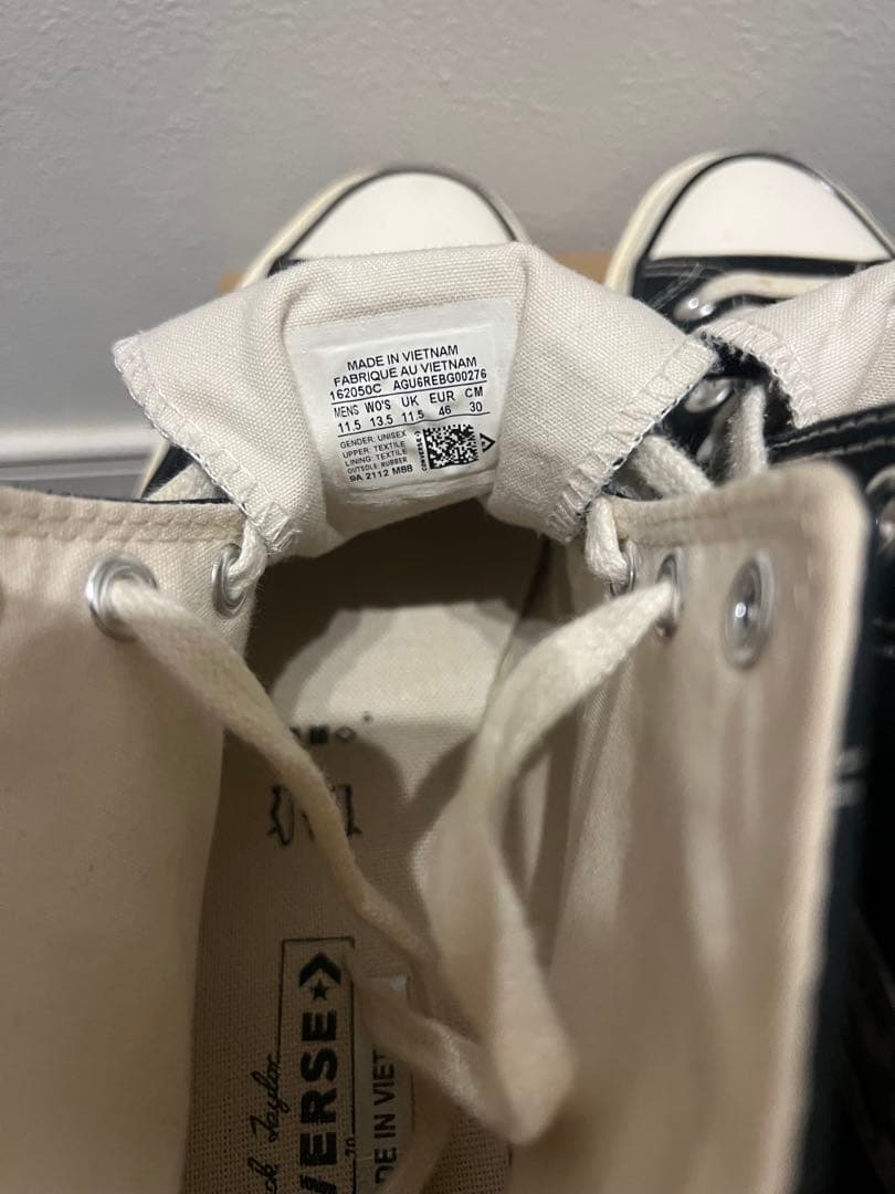 コンバース ct70ブラック ハイカット スニーカー