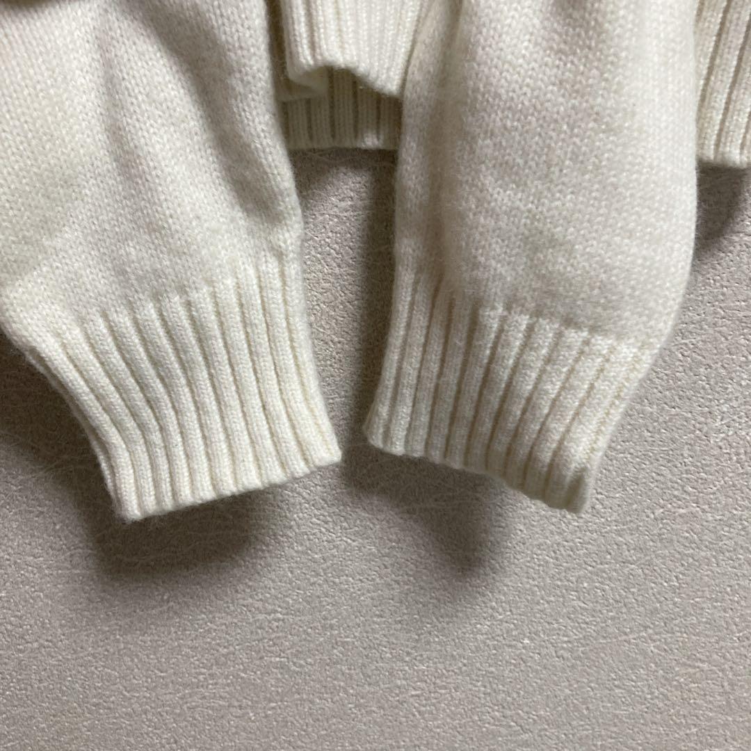 Christian Diorクリスチャンディオール　カシミヤ100%刺繍セーター