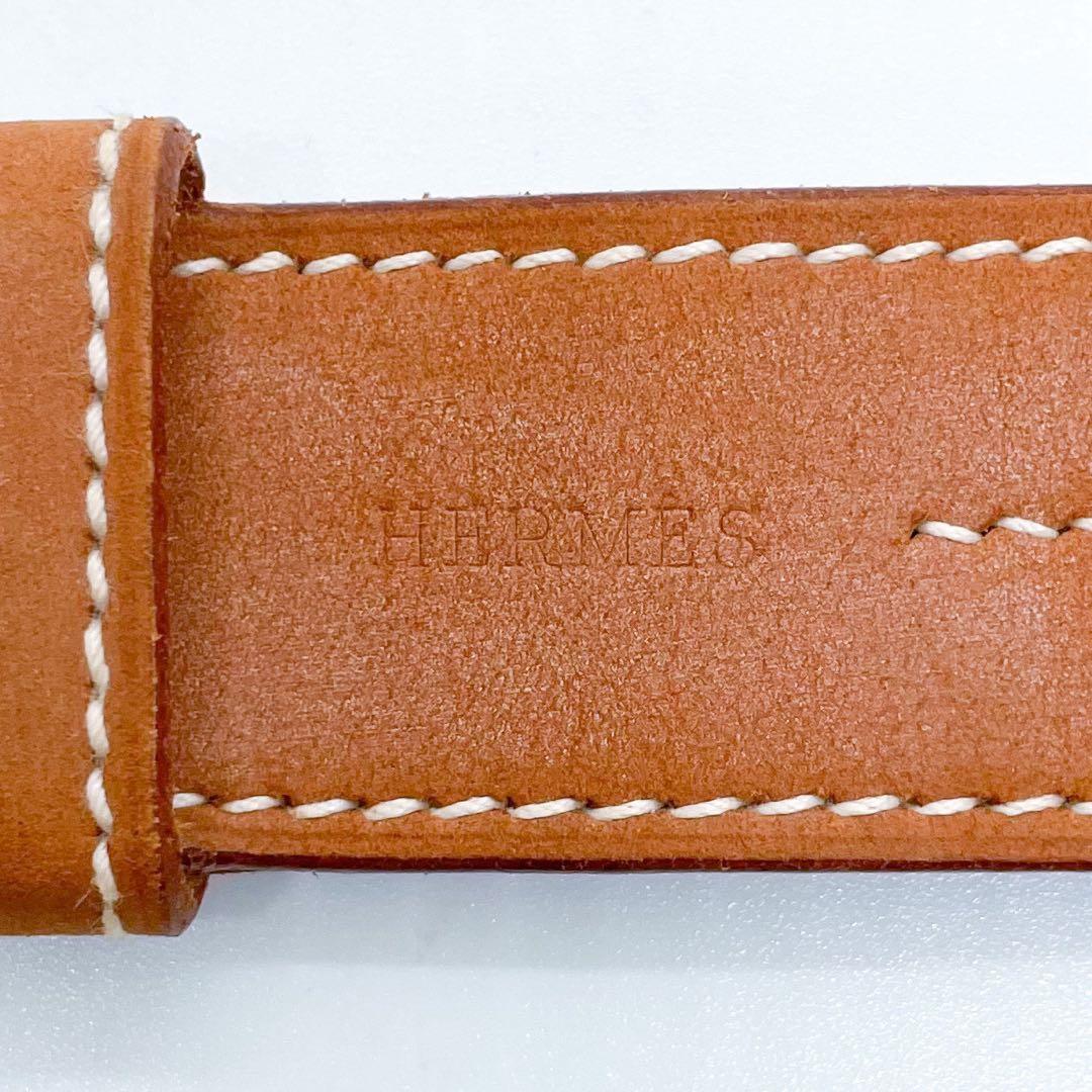 箱付き/美品✨エルメス エトリヴィエール レザー ベルト ◽︎I刻印 75サイズ