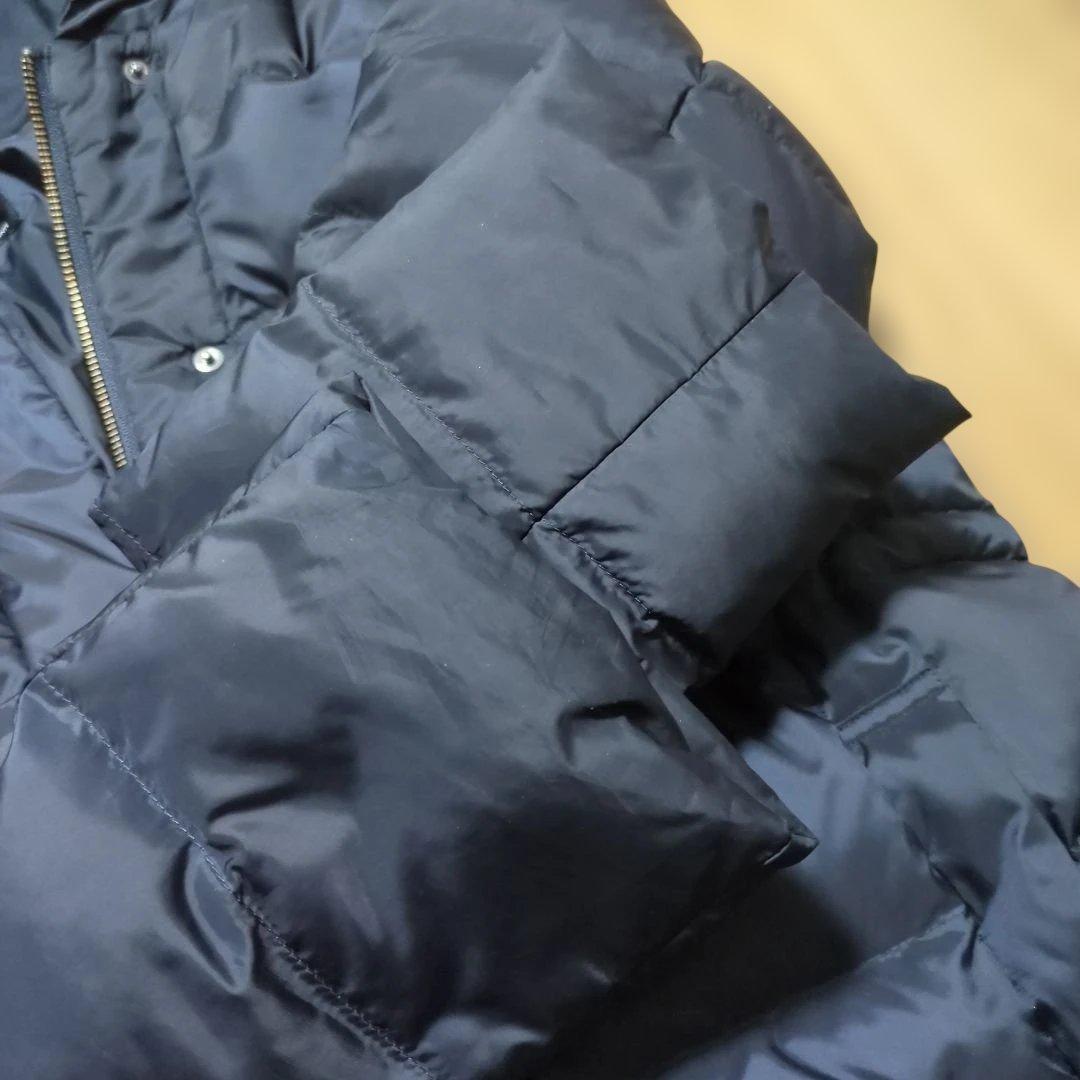 23区 シレータフタダウンジャケット 38 ネイビー