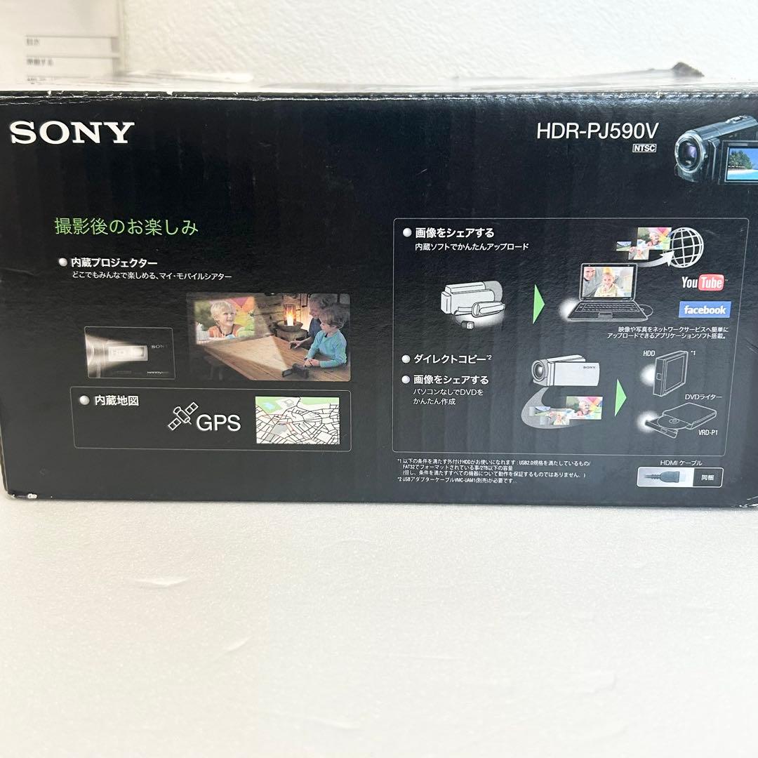 ✨美品✨付属品多数✨SONY ハンディーカム ビデオカメラ HDR-PJ590V