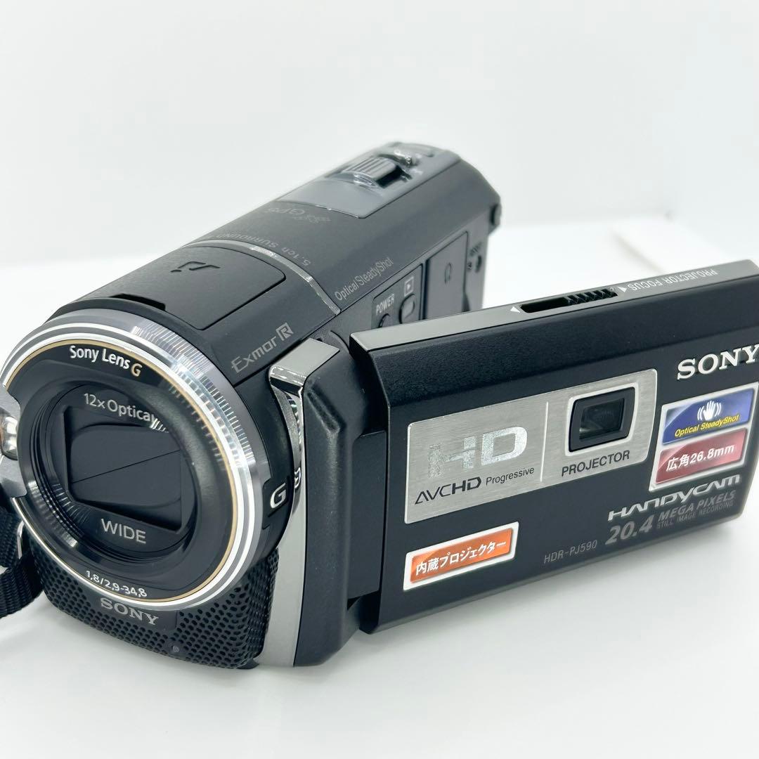 ✨美品✨付属品多数✨SONY ハンディーカム ビデオカメラ HDR-PJ590V