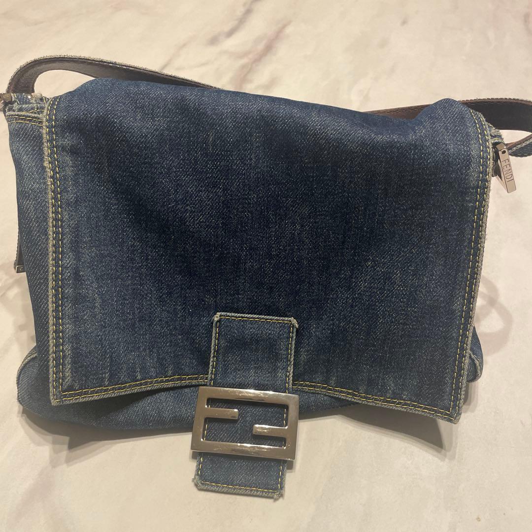 FENDIマンマバケット　デニム