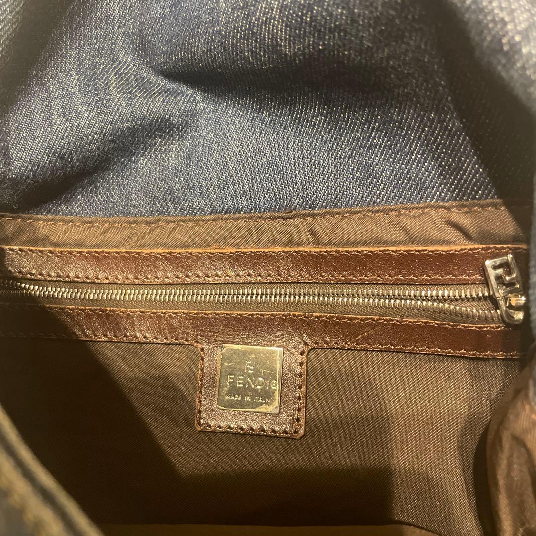 FENDIマンマバケット　デニム