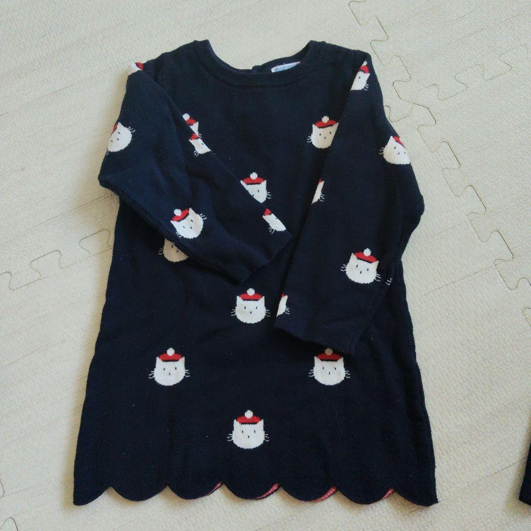 ジャカディ　90cm ワンピース3点セット