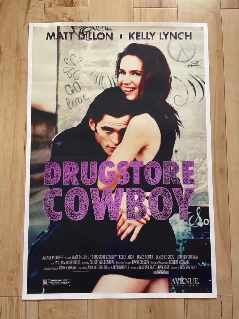 ドラッグストアカウボーイ　ポスター　映画　洋画　マットディロン　ケリーリンチ a