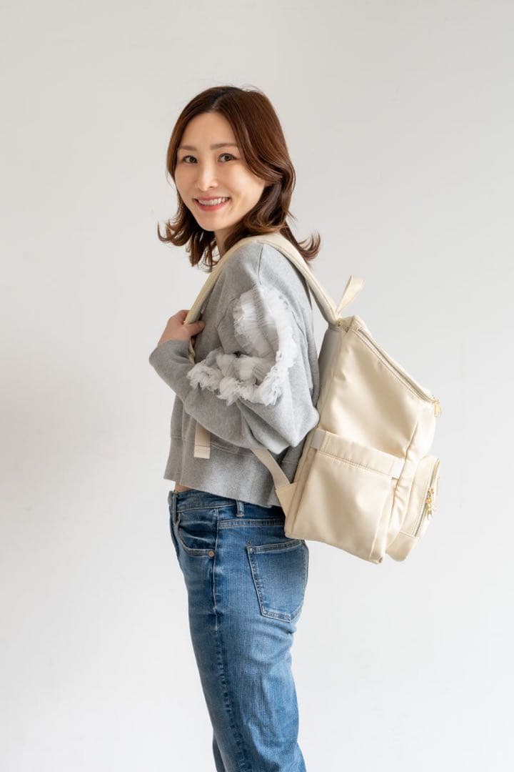 【数量限定完売品】はあちゅう　二階建てリュック　コラボリュック　マザーズバッグ