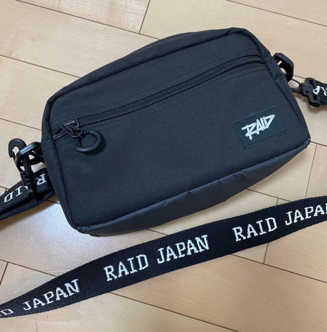 RAIDJAPAN レイドジャパン サイドメッシュキャップ　ショルダーポーチ