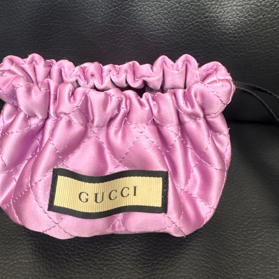 GUCCI インターロッキングG ダブル ハート ヘアクリップ　ヘアピン