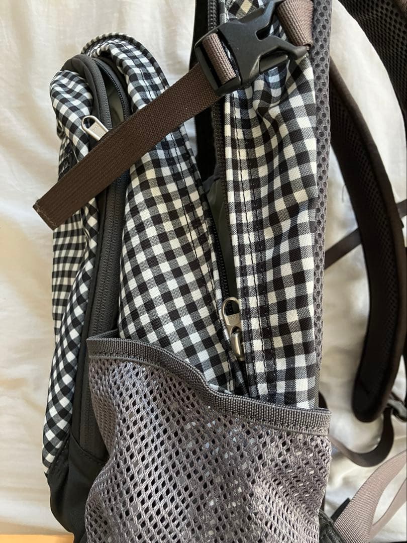 ノースフェイス　リュック　バックパック　ギンガムチェック　レディース