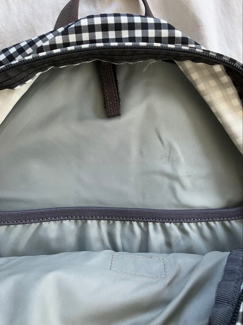 ノースフェイス　リュック　バックパック　ギンガムチェック　レディース