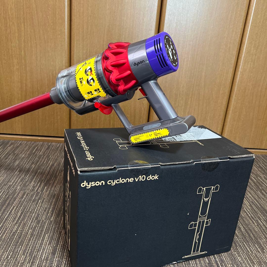 良品❗️Dyson V10/sv12クリーナー❗️フロアドック未開封品❗️稼働63分‼️