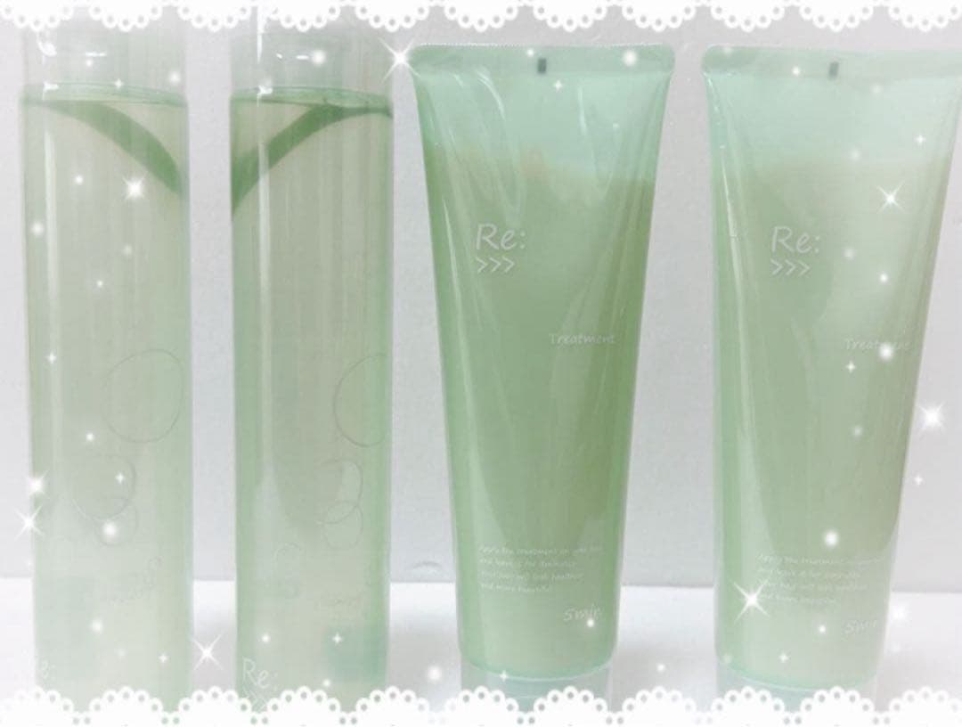 ＊新品未開封アジュバンコスメ　Re: シャンプー とトリートメント　2セット＊