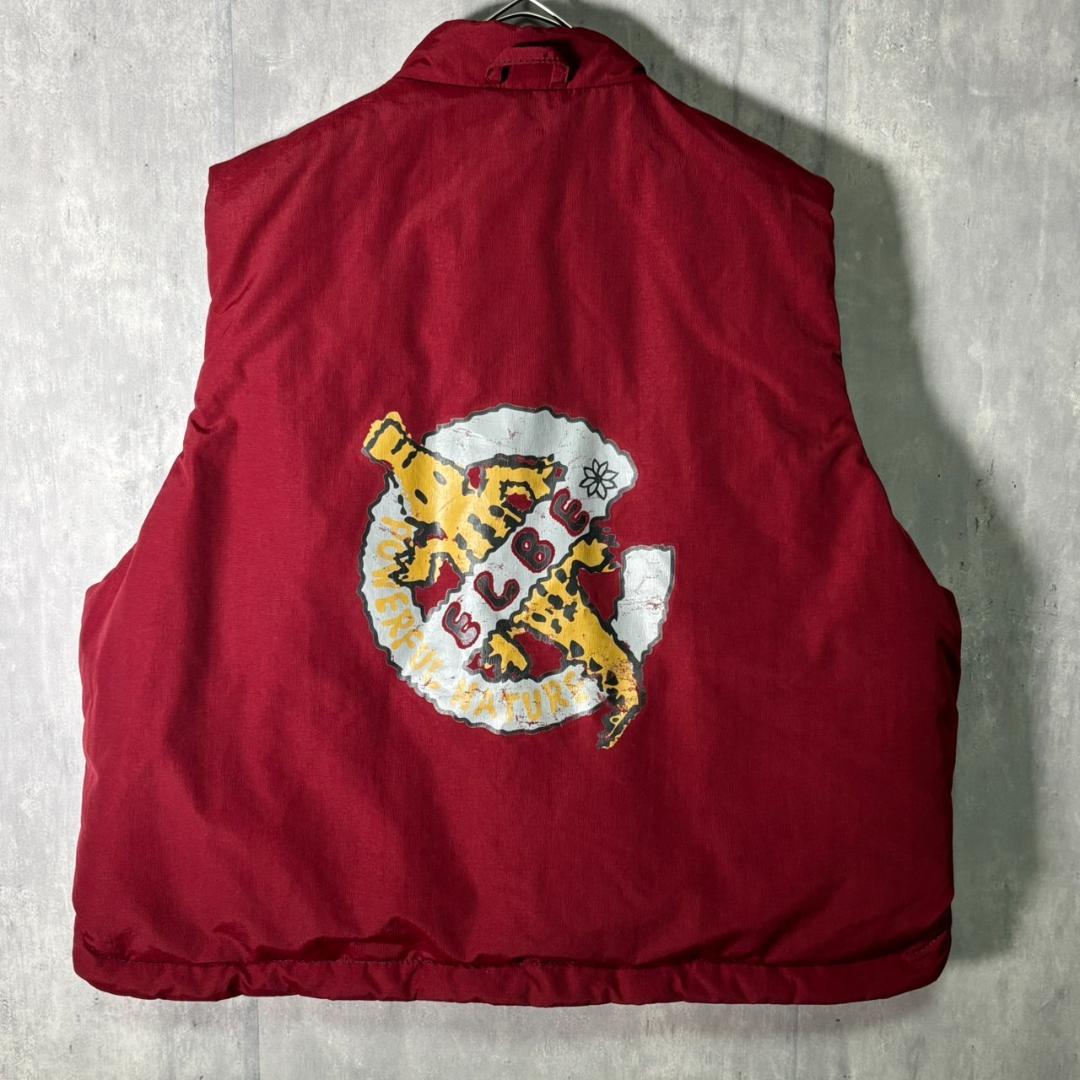 希少 elbe スキーウェア 3P セットアップ ベスト リバーシブル 中綿