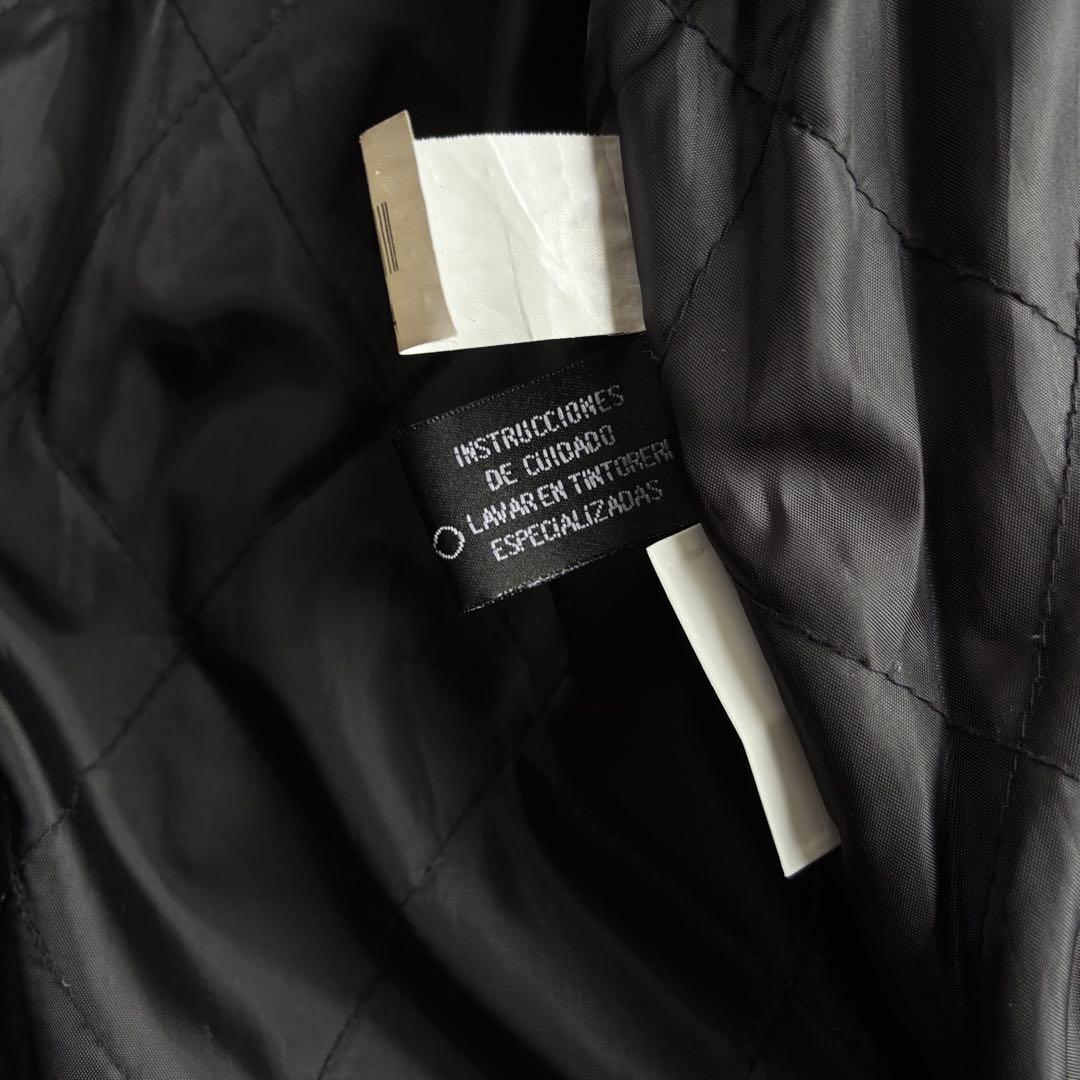 ジャケット・アウター 90s EURO label cow leather car coat BLK