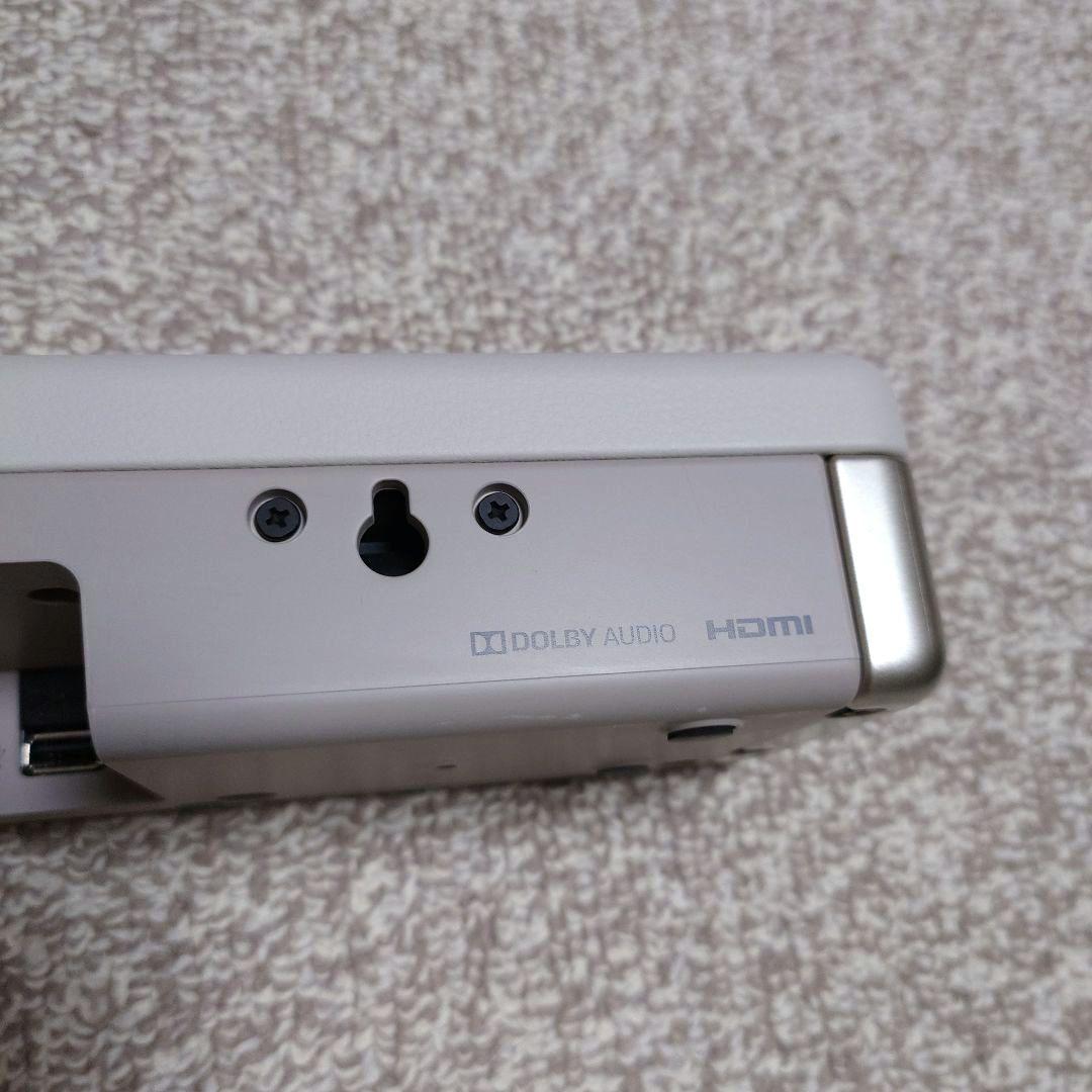 ソニー コンパクトサウンドバー HT-S200F W クリームホワイト