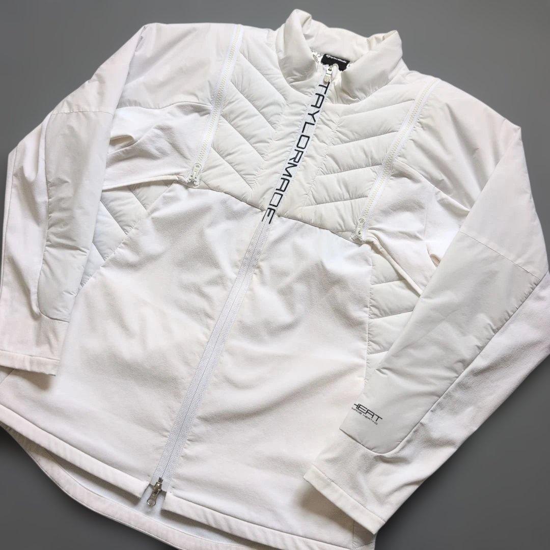 【未使用に近い】テーラーメイドゴルフ　ハイブリッドジャケット　ホワイト