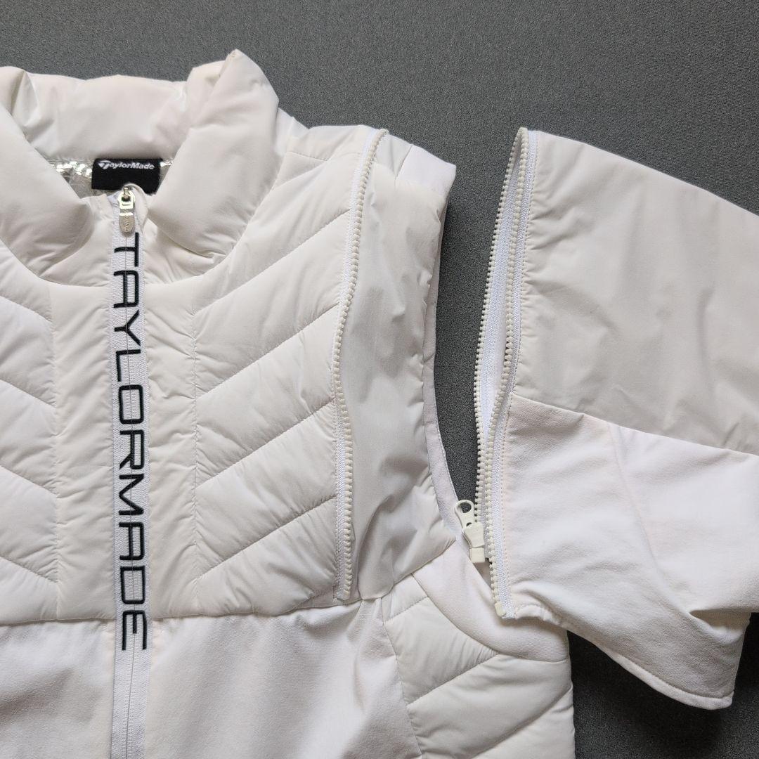 【未使用に近い】テーラーメイドゴルフ　ハイブリッドジャケット　ホワイト