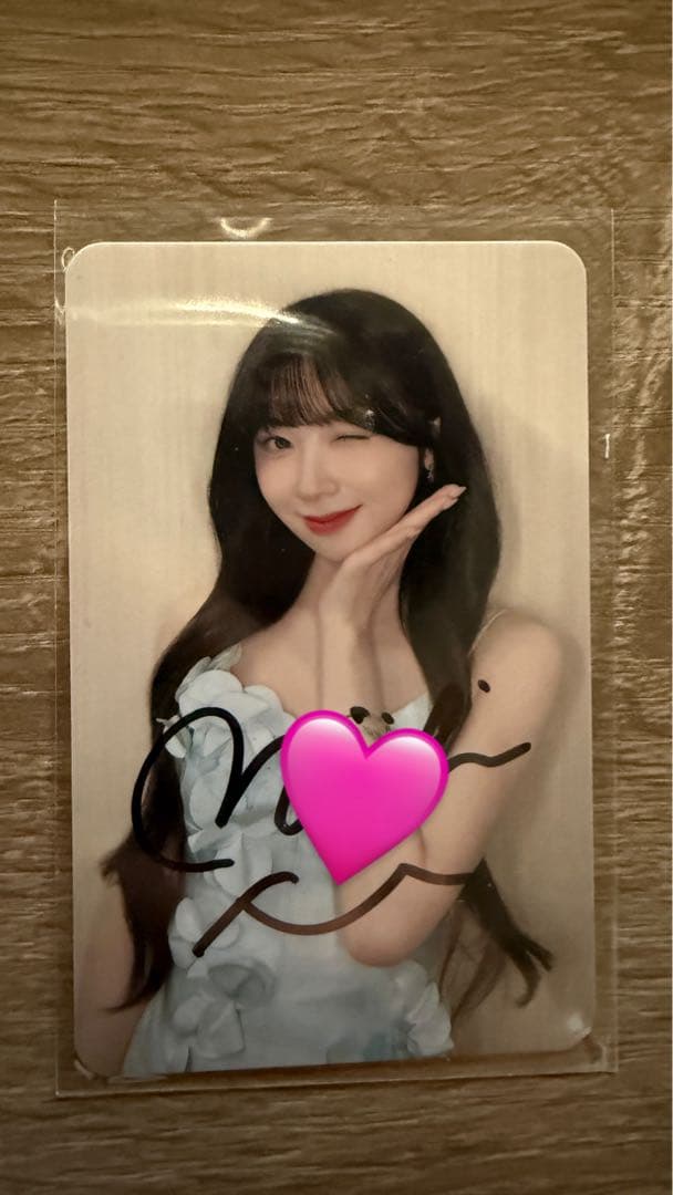 NiziU ミイヒ 会場限定直筆サイン入りトレカ C賞