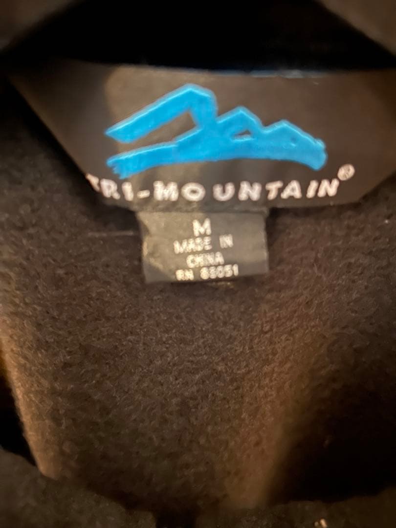 TRI-MOUNTAIN フリースベスト M 黒