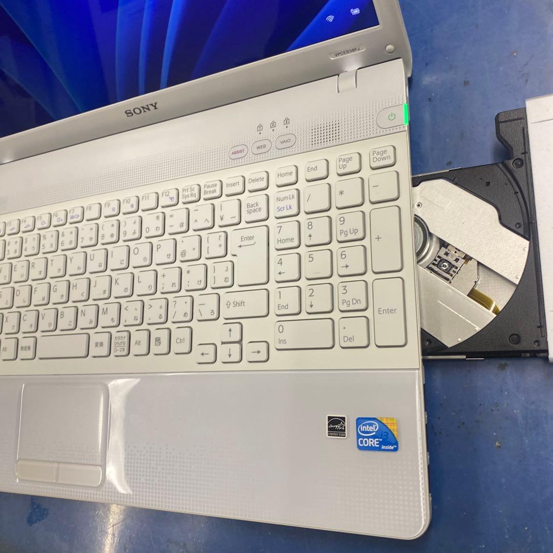 ♠︎美品★Windows11ノートパソコン★SONY VAIO VPCEB38FJ