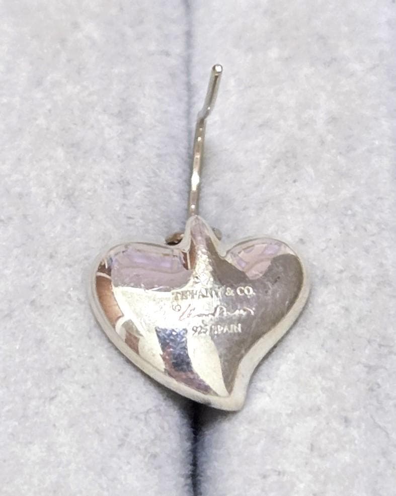 ティファニー　エルサペレッティ　フルハート　SV925ピアス　片耳用　42813