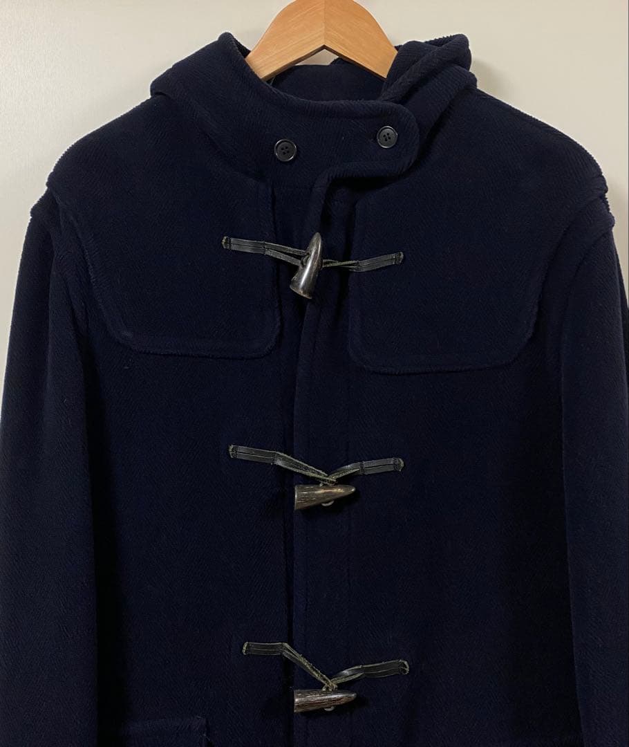 90s GLOVERALL ウール ダッフルコート　　キングストン 紺
