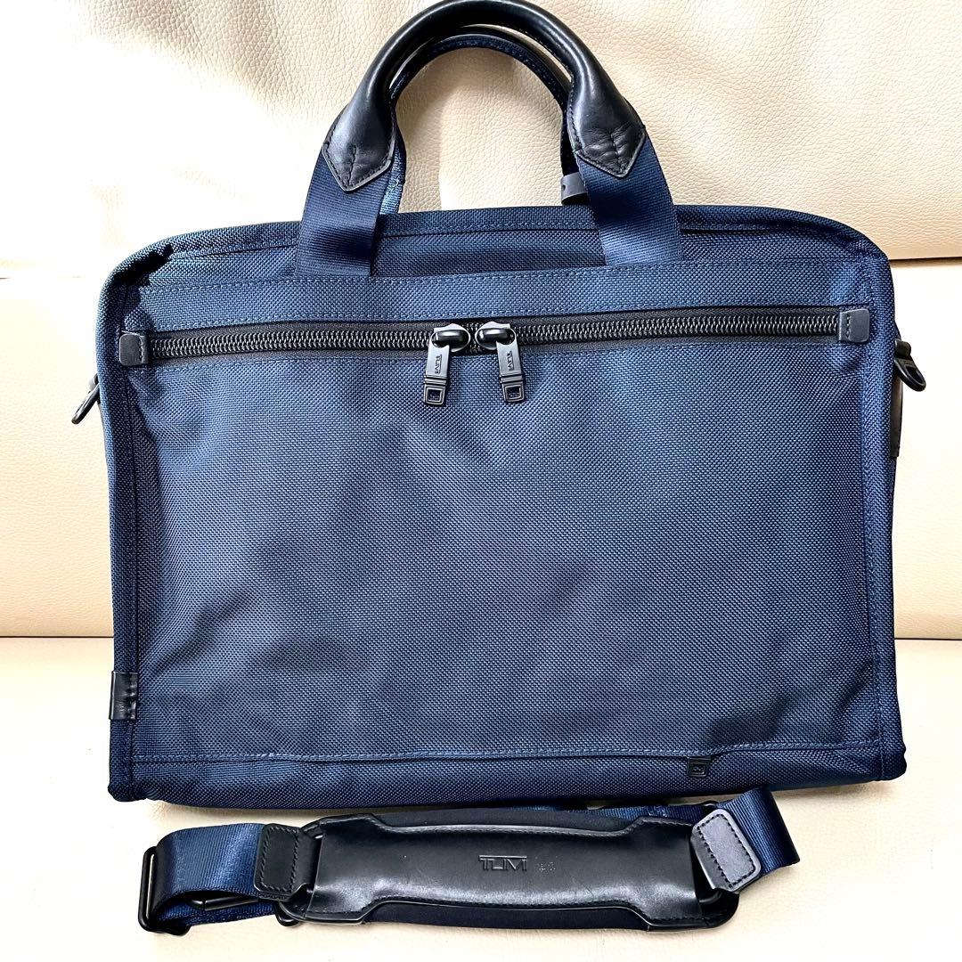 TUMI SHIPS 別注26108 NVS ALPHA ブリーフ 美品