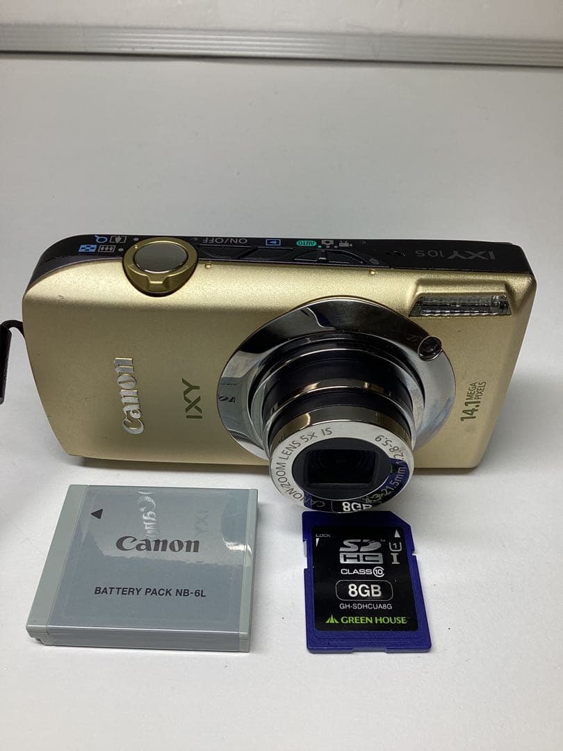 B*s様 Canon IXY 10S ゴールド デジタルカメラ 本体　撮影可能