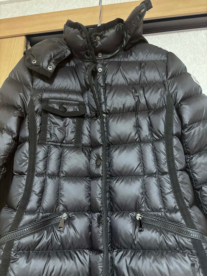 モンクレール エルミンヌ HERMINE ブラック サイズ1