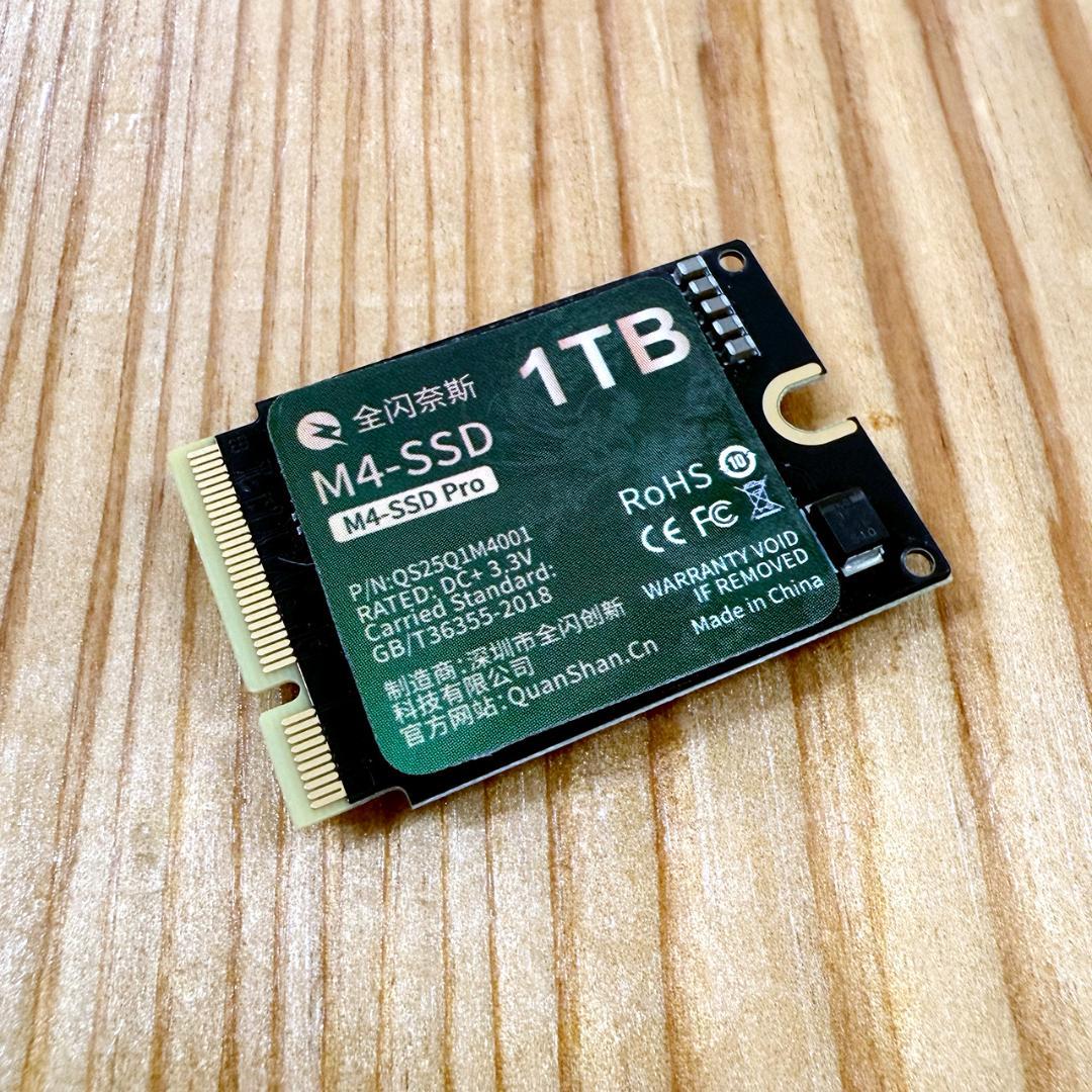 【新品】Mac mini M4交換用 SSD1TB