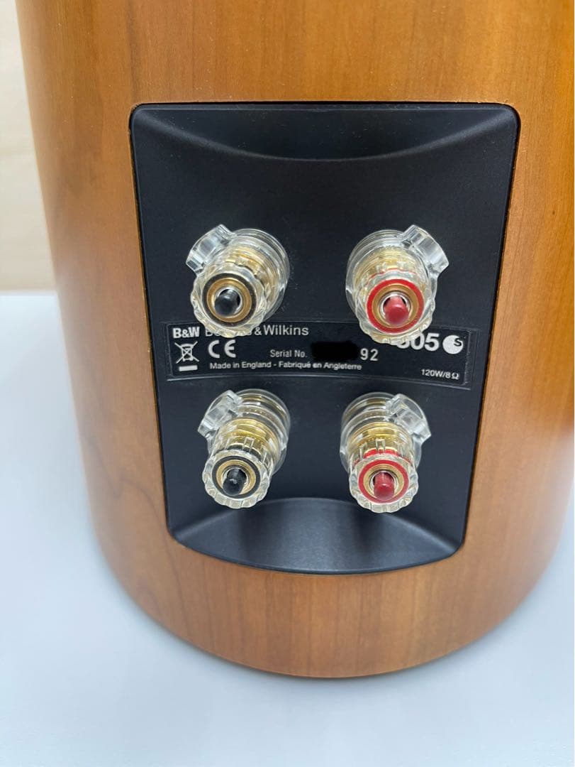 極美品　B&W 805S スピーカー元箱 左右シリアル連番ペア