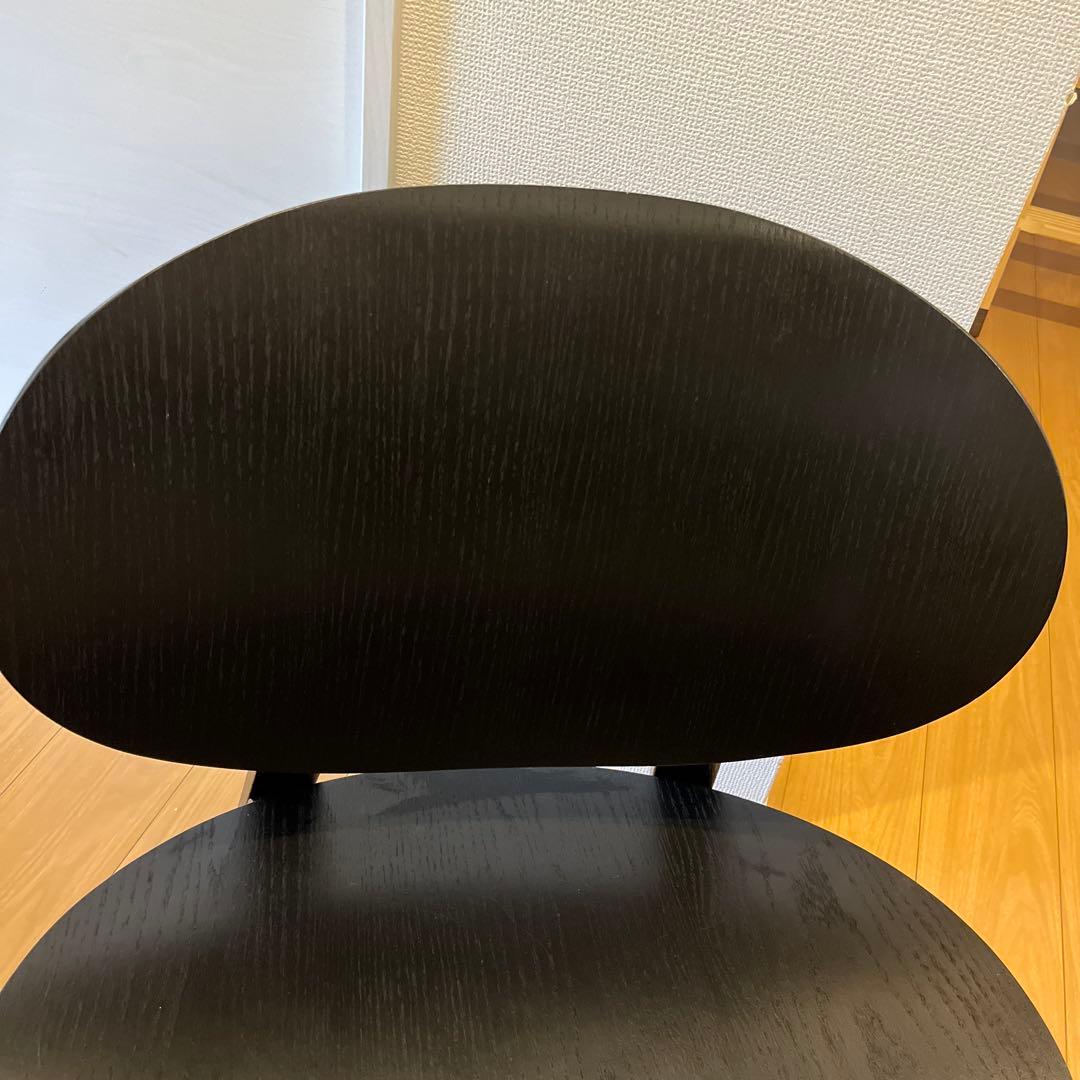 IKEAフローセット　ブラック椅子