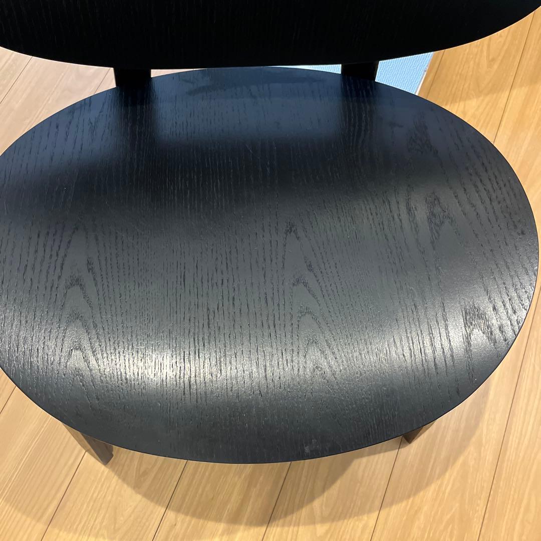 IKEAフローセット　ブラック椅子