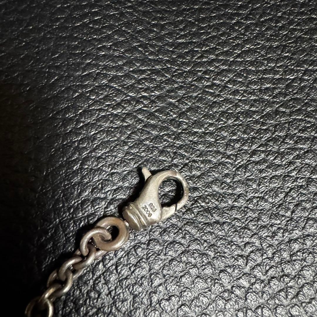 クロムハーツ NEチェーン24インチ ラージクロスwithベイル 正規品